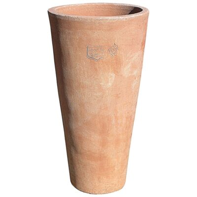 Portaombrelli a fuso. Vaso per piante. La forma e il design del vaso lo rendono particolarmente bello ed elegante, aiuta a impreziosire l’arredo e contemporaneamente è adatto per essere piantato. Realizzato a mano da maestri artigiani con argilla di Impruneta, resistente al gelo.