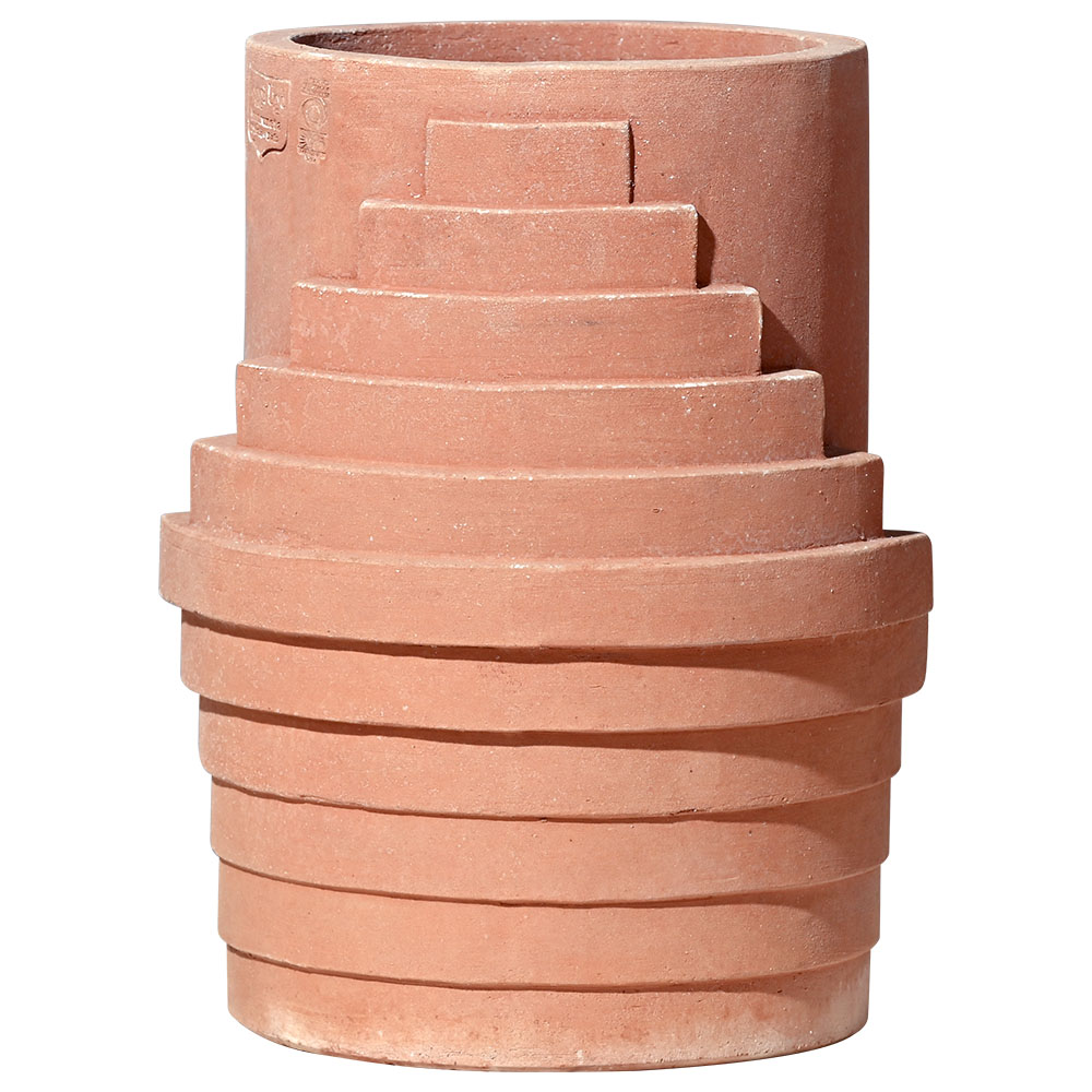 Penrose stairs. Land Collection. Modern plant pot.