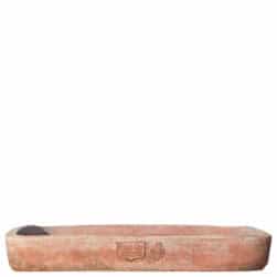 Handcrafted terracotta accessory, ideal for supporting pots and collecting plant drainage.