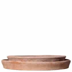 Formicaio in terracotta di Impruneta, piattino sottovaso per agrumi e limoni