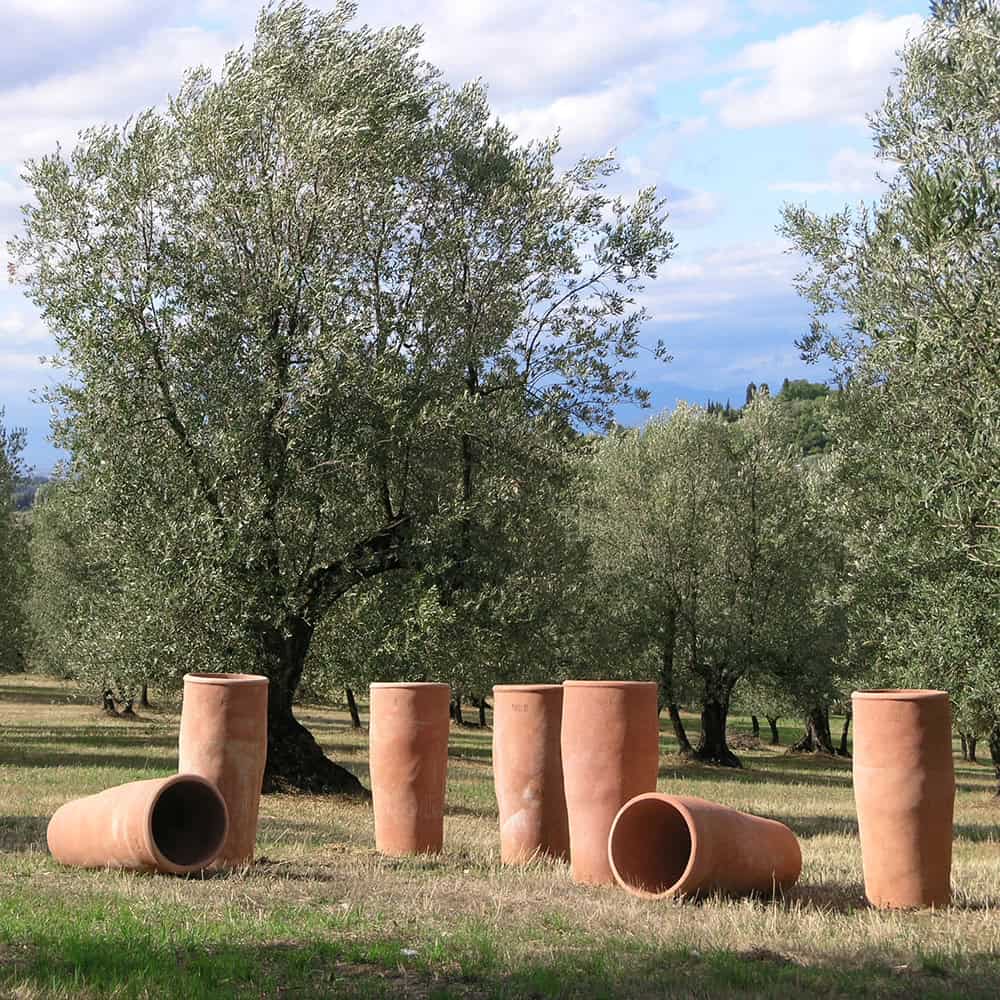 Vaso Per Piante A Pentagramma In Terracotta Nera – 12x13 Cm, Design Unico, Decorazione Da Giardino Mistico, Regalo Per Amanti Della Magia E Natura